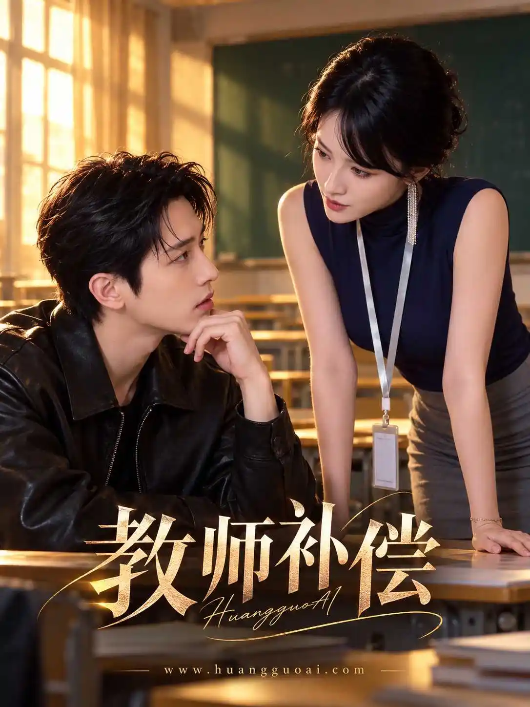 橙果短剧《教师补偿》竖屏封面